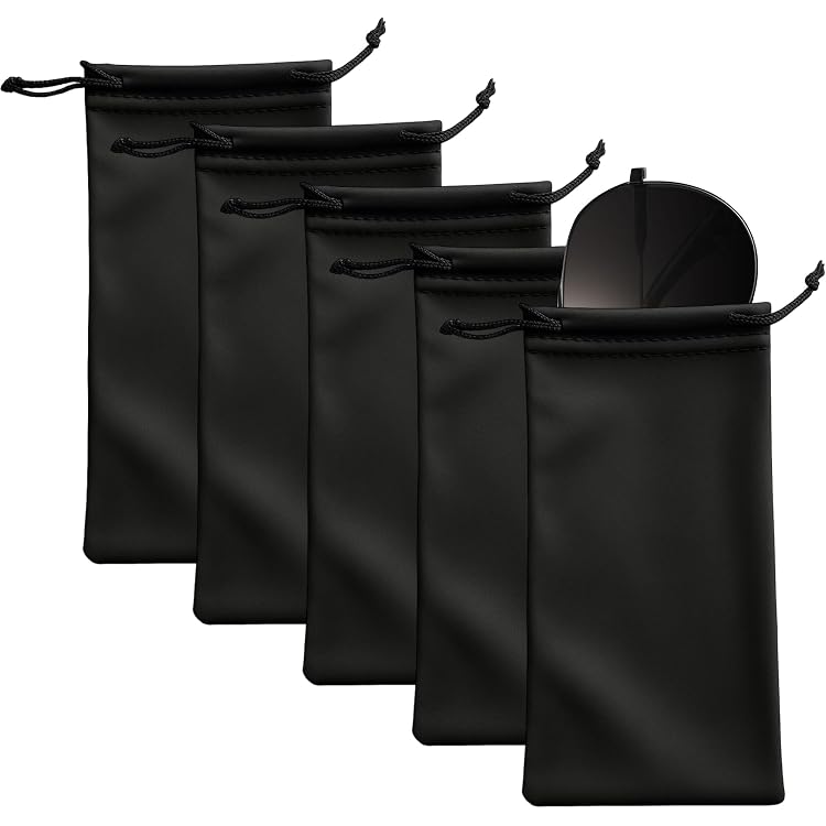 Rangement Accessoires Câbles Hawpasy 15 PCS Étui Lunettes Souple,Étui Lunettes De Soleil Lot étuis Rangement écouteurs Câbles