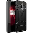 KAPAVER® Back Covere Case Compatible For OnePlus 6T / One Plus 6T Case Premium Tough Rugged Solid Black Shock Proof Slim Armor Back Cover Case
