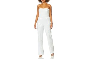 Dress the Population kombinezon Kobiety Andy Strapless Sequin Wide Leg Jumpsuit