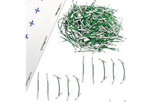 BNFGD 100Pcs Metal Treasury Tags, 45mm Treasury Tags Metal-Ended Stationary Treasury Tags,Cord Paper Tie Tags Portable String Binders, Office Fasteners Hole Punch Ties for Organising Paper Documents