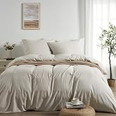 Duvetnova Duvet Cover for 180 cm Bed Linen, Super Soft Prewashed Microfibre, Cotton Touch, Oeko-Tex Certified, 1 Cover 260 x