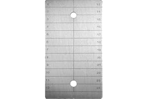 ColdTi - Titanium Bitcoin Seed Plate for Ultra-Secure Ethereum and Crypto Seed Phrase Storage - Premium Seed Phrase Metal - (Single Plate)