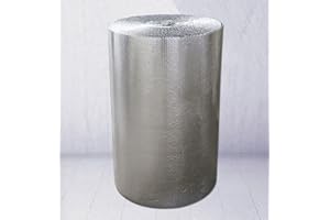 ZAURBA Rotolo Termoriflettente Termosifoni Isolante Termico per Pareti del Tetto Pannelli Coibentati per Coperture per Porta Garage Tetto 3-4mm (Size : 1mx3m)