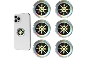 TENGEE 6 Stück Strahlenschutz Handy Aufkleber,Strahlenschutz Handy,EMF Strahlenschutz Handy Aufkleber,Aufkleber Strahlung Abschirmung Sticker,für Computer,Radio,Laptop,Tablet-PC,Fernseher