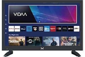 Majestic SM19 V1 telewizor SMART LED HD READY 19", system operacyjny VIDAA, zintegrowany Wi-Fi, DVB-T/T2 i DVB-S/S2, podwójny system zasilania: AC 100/240V DC 12V, pilot zdalnego sterowania, USB