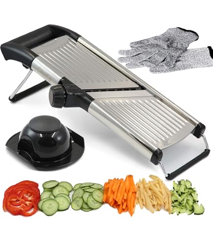 Küchenprofi Affettatrice Per Verdure 900451000 – Affettaverdure In Plastica, Lama A V, Lavabile In Lavastoviglie, Diametro 20 Cm - 2