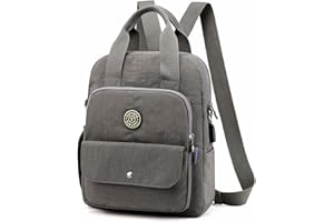 EVEOUT Donna Casuale Zaino Borsa a Tracolla Borsetta per Viaggiare Lavoro Scuola Campeggio