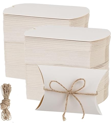 SEUNMUK 150 stuks 5 x 3,5 inch grote kussendozen, Kraft
