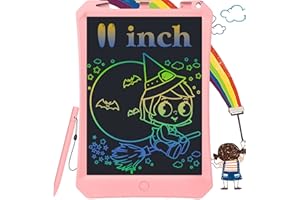 ‎GIGART GIGART LCD Schreibtafel, 11 Zoll LCD Writing Tablet, Elektronischer Tablette Grafiktablet Digitaler Drawing Pad, Kindergeschenke für 3-12 Jahre Alte Jungen (Rosa)