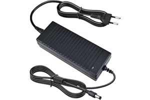 WEISHUO Adaptador de Corriente AC 100-240V a 24V 5A Transformador 120W Fuente de Alimentación Universal con Enchufe de 5.5 x 2.5 mm para Tiras LED, Cámaras, DVD, Pantallas LCD y Otros