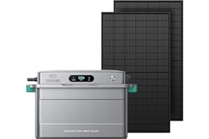 All-in-One Balkonkraftwerk mit Speicher, ZENDURE SolarFlow 800 Plus Photovoltaik Speicher mit Batterien(1920Wh), Modular Erweiterbar,WLAN BT, Plug & Play (SF800 Plus + 2 * 500W)