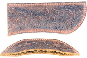 ‎JJNUSA JJNUSA Griffabdeckung aus Leder, Gusseisen, Bratpfannengriff, handgefertigt, Ledergriffschutz (2 Stück)