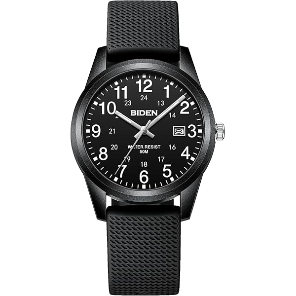 LN LENQIN Horloges voor heren, militair horloge, 30 m waterdicht polshorloge, analoog, kwarts, horloges voor mannen met datum, nylon band, militair horloge, tactisch sporthorloge, Leger