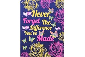 Teacher Gift: Lined Notebook ~ Never Forget ...: Great End of Year Gift for Teachers | Retirement & Appreciation - Thank You for Helping Me