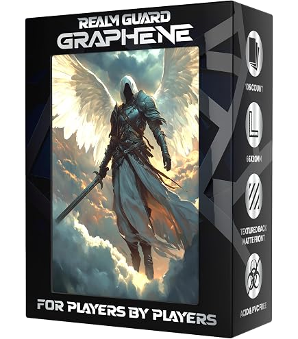 100 MTG Card Sleeves With 100 Inner Sleeves, Textured Back Art Sleeve