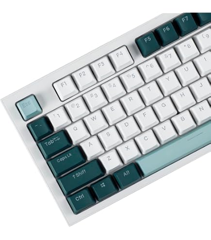 MOLGRIA Tastenkappen Set 'Areospace Apollo' – 137 PBT-Kappen, Cherry Profile, Für Mechanische Tastaturen