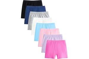 Adorel Short sous Robe Legging Court Cycliste Été Fille Lot de 8