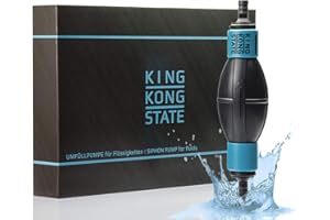 King Kong State Pompe à Eau Manuelle liquide – Pompe Vidange Huile Moteur Essence Diesel Adblue ou Eau – Idéal pour les Voitures ou les Motocycles