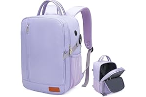 LOSSGA for Ryanair Cabin Bags 40x20x25 Underseat Anti Theft Carry-ons, Travel Backpack Cabin Size Hand Luggage Bag with Water Bottle Holder