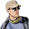 Pyrafox Mens Waterproof Army Cap Short Brim Breathable Military Cap Adjustable Classic Baseball Cap