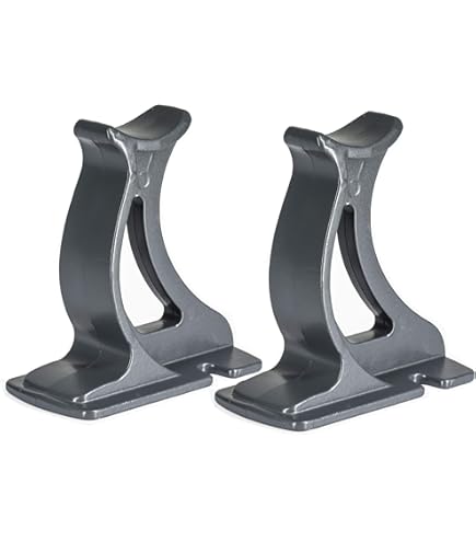 Piedini Per Radiatore Valdern - Altezza 65 Mm, Bianco/Nero/Grigio, Coppia