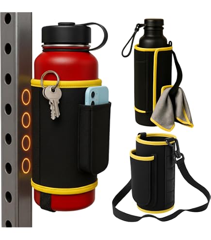 2 Bolsas De Agua Con Aislamiento Para Botellas De Agua De Transporte Para Botellas De Material Acero Inoxidable Y Plastico Bebidas Deportivas Y Dynwavemx Bolsa De Neopreno Con Aislamiento