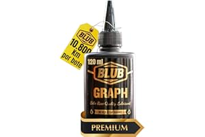 BLUB Grasa Grafito Bicicleta | Lubricante Premium Bike Lube 120ml | Aceite Bicicleta MTB | Grasa Cadena Bici | 0.6 kg