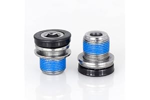 P4B Viti a manovella m15 per E-Bike Bosch/Brose – con attacco ISIS, viti per cuscinetto centrale con fissaggio a vite, vite a manovella per bicicletta da 15 mm, con anello di tenuta