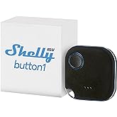 Shelly Blu d&uuml;ğme1, Bluetooth kontroll&uuml; eylem ve sahne aktivasyon d&uuml;ğmesi, ev otomasyonu, iOS Android uygulaması, hub gerekmez