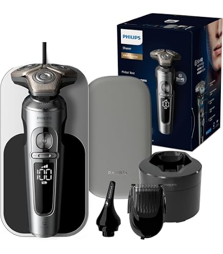 Philips S9000 Prestige Wet & Dry Electric Shaver with SkinIQ