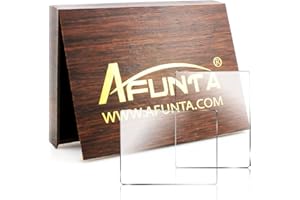 AFUNTA Display Schutz für Sony RX100III RX100II RX100 IV V RX 1R RX100V RX10III Kamera, 2 Pack Anti-scrach gehärtetes optisches Glas