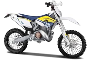 Maisto Husqvarna FE 501 - Kit modellino modellino pressofuso per moto, scala 1:12