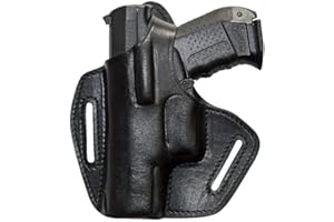 VlaMiTex Funda de Piel para Glock 17 19 22 23 25 26 27 31 32 33 34 37 (BXLi - 17/19/23/32 para Zurdos)