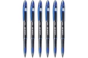 uni-ball Uniball Air UB-188-Micro 1 Stylo à bille encre permanente pointe sensation stylo plume Bleu