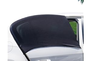 MOXVIO Car Sun Shade 2Pack, Car Blinds for Rear Window, Baby Sun Shade, Sun Visor Snoozeshade for Kids/Baby/Adults/Pets - 100x45cm Fits Most Cars Universal Size UV Proof