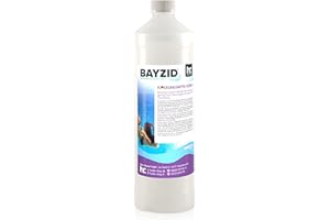 Höfer Chemie BAYZID® 1 Litre Floculant Liquide pour Piscine - Clarifiant Ultra - Efficace pour Eau Limpide, Compatible Filtres à Sable, Fabriqué en Allemagne