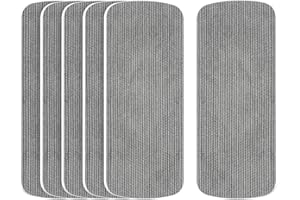 Loukin 6 Pack Replaceable Dry Erase Eraser Refills, Magnetic Whiteboard Felt Pads, Designed for Classroom, Home and Office Use