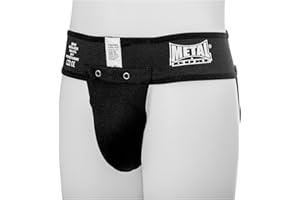 METAL BOXE Coquille Enfant + Porte Coquille (Slip) Noir