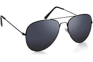 Komonee Pilot Style Sunglasses Designer Unisex UV400 Lens Shades