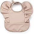 Elodie Details Bavoir bébé Déperlant Design Scandinave - Powder Pink, Rose Poudré
