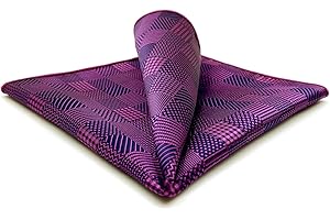 S&W SHLAX&WING Carré De Poche Carreaux Classique Pour Costume Homme 32cm Élégant Mariage Cérémonie Soirée