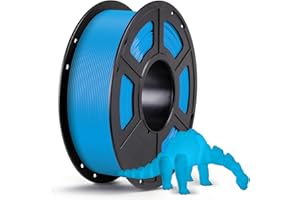 ‎ANYCUBIC ANYCUBIC PLA Leuchtet Filament, Glow In The Dark Filament, Intelligente Identifikation, Maßgenauigkeit +/- 0.02mm, 1kg Spule Filament PLA für 3D Drucker, Blau