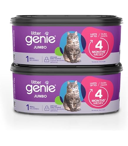 9-Pack Cat Litter Refill Bags For Litter Genie / Plus / XL – Pail Refills