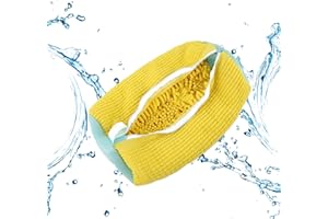 Xiujuers 2 Stück Schuhwaschbeutel Waschmaschine, Schuhbeutel Waschmaschine, Shoe Wash Bag, Schuh Waschbeutel für Waschmaschine, Schuhsack Waschmaschine, Wiederverwendbarer Schuhwaschbeutel (Gelb)