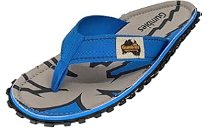 Gumbies Islander Unisex Flip Flops, with Supersoft Cotton Toe Post and Durable Recycled Rubber Sole - Comfort Guaranteed