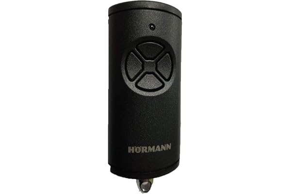 Hörmann HSE4 868 BS Noir mat Télécommande, 868,3 Mhz BiSecur Émetteur à 4 canaux. Top qualité Télécommande originale Hörmann pour le meilleur prix.