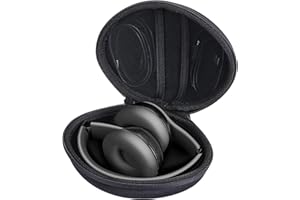 co2CREA Hard Travel Case for Beats Dr. Dre Studio Pro /Studio3 /Solo pro /Solo4 /Solo3/ Solo2 /Solo Wireless Noise Cancelling Over-Ear Headphones (Case Only)