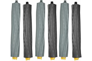 TAI XIN BATT 6 PCS Ersatzwalzen Bürsten mit Robot 800 900 Serie 850 860 861 866 866 870 880 890 960 980 981 985 Staubsauger Bürsten