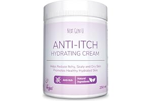 NGU NEXT GEN U Soothing Relief Cream (250 ml), Steroid-Free Anti-Itch Cream w/Oat Extract for Itchy Skin & Body, Dry Skin Moisturising Cream by Next Gen U