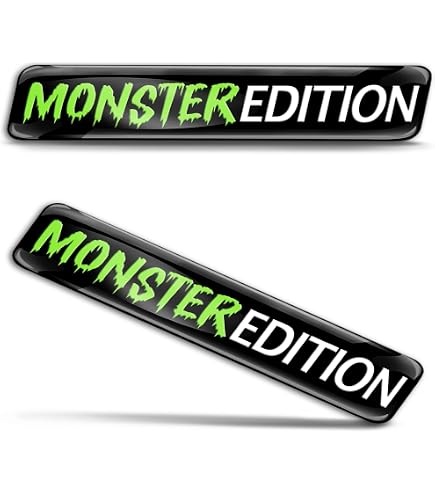 Autocollants Moto Griffes De Monstre Réfléchissants - Pour Casque, Carrosserie, Skateboard - Set 01